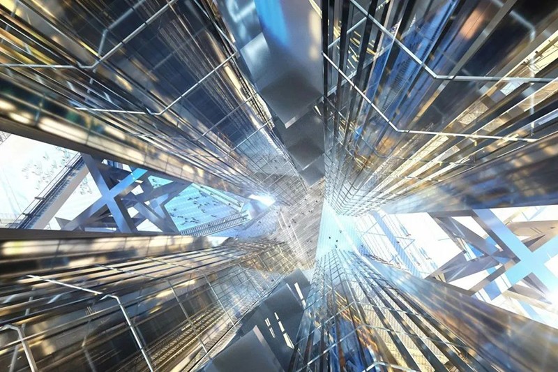 上海480m塔樓國(guó)際競(jìng)賽提案：帶有巨大孔洞的新時(shí)代超高層建筑