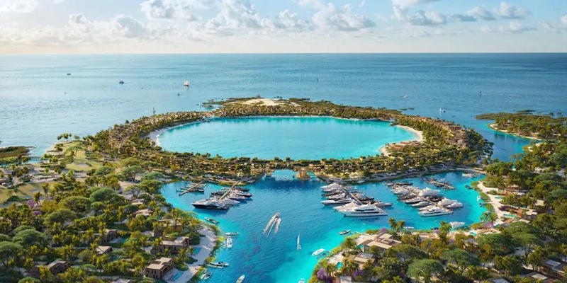 Foster + Partners公布紅?！坝篮慊▓@” 拉赫克島設(shè)計方案